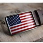 Image result for Case American Flag Belt Buckle