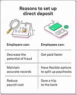 Image result for Set Up Direct Deposit