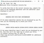 Image result for Lost BitLocker Recovery Key
