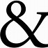Image result for Ampersand Clip Art