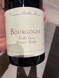 Image result for Roblet Monnot Bourgogne Vieilles Vignes