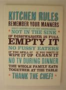 Image result for Kitchen Boss Rules