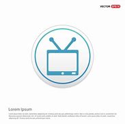 Image result for TV Icon Circle