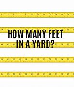 Image result for How Many Feet Are in a Yard