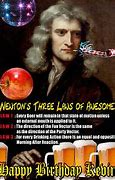 Image result for Happy Birthday Sir Isaac Newton