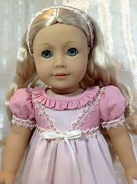 Image result for American Girl Doll Pink Dress