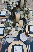 Image result for Champagne and Navy Blue Wedding Party