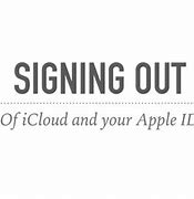 Image result for How to Sign Out of iCloud On iPhone