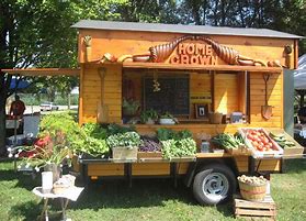 Image result for Mobile Fruit Stand