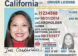 Image result for California Real ID Sticker