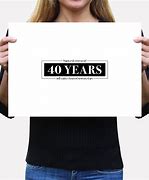 Image result for 40 Year Work Anniversary