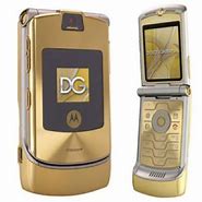 Image result for Motorola Razr Gold