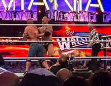 Image result for Wrestling WrestleMania John Cena vs The Rock