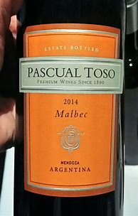 Image result for Pascual Toso Malbec Rose