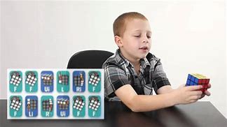 Image result for Kids Playing Rubik's Cube