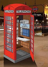 Image result for Converted Phone Box