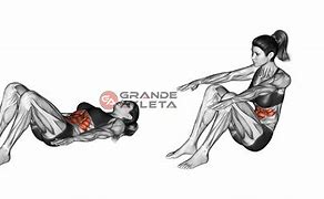 Image result for Exercicio Abdominal Reto