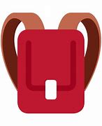 Image result for Jacket and Backpack Emoji