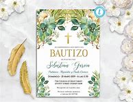 Image result for Invitaciones De Bautizo Para Nino