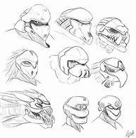 Image result for Mecha Drawing Face