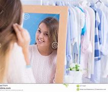 Image result for Girl Reflexion Mirror