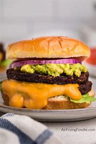 Image result for Air Fryer Black Bean Burger