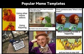Image result for Memes Template Scenarios