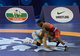Image result for Freestyle Wrestling Push Off
