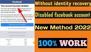 Image result for Your Account Has Been Disabled Facebook