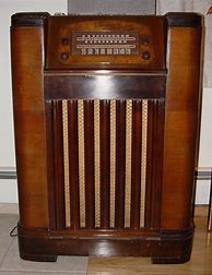 Image result for Antique Philco Cabinet Radio