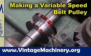 Image result for Adjustable Speed V-Belt Pulley