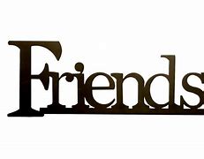 Image result for Friends Word Clip Art