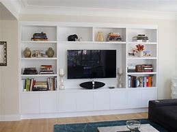 Image result for Living Room TV Bookshelf