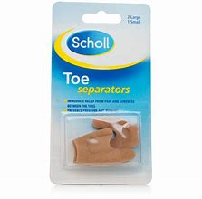 Image result for Scholl Gel Toe Separators