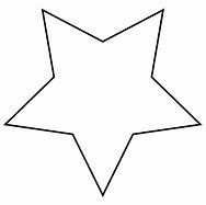 Image result for Printable Plain Star