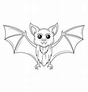 Image result for Cute Cartoon Bat Outline