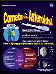 Image result for Comet vs Asteroid