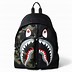Image result for BAPE Shark Backpack with Gold Dollar Only Teeth