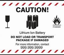Image result for Lithium Ion Battery Sticker