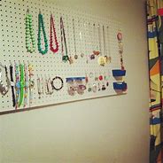 Image result for Pegboard Jewelry Display