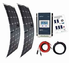 Image result for Solar Panel Battery Charger Kit