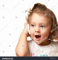 Image result for Baby Girl Talking On Phone