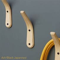 Image result for Wooden Dowel Coat Hooks