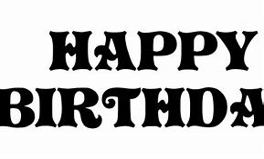 Image result for Happy Birthday Fluffy Font