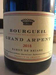 Image result for Baron Briare Bourgueil Grand Arpent