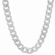 Image result for 8Mm Cuban Chain Real Silver