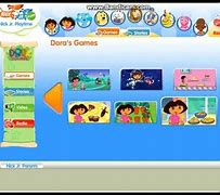 Image result for Dora the Explorer Nick Jr Games Playtime