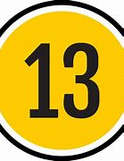 Image result for Number 13 Logo