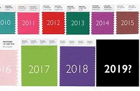 Image result for 2019 Year Color