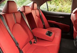 Image result for Toyota Camry Red Interior Trunk Space